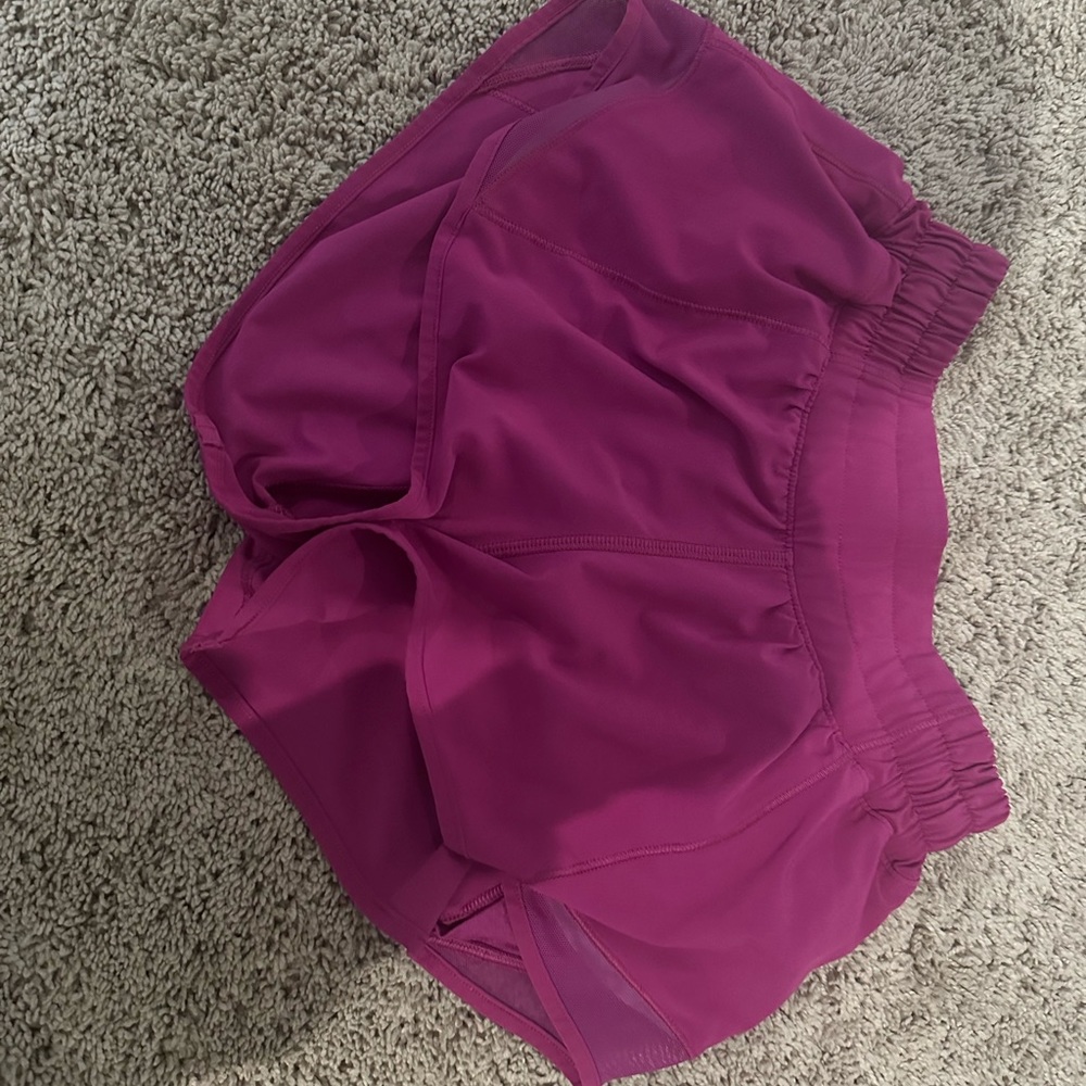 Pink Lululemon shorts!! (Not sure what the name is but a older color!!)